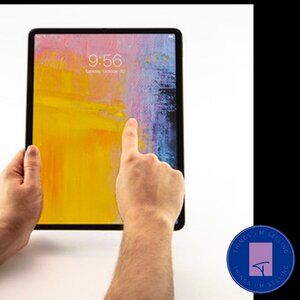 Glass+ For iPad Pro 12.9" (Gen 6, 5, 4, 3)  Extreme Impact & Scratch Prot